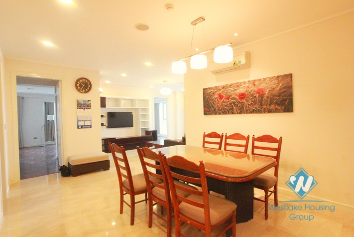 Brand new apartment for rent in L block, Ciputra, Tay Ho, Hanoi
